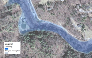 Floodplain map
