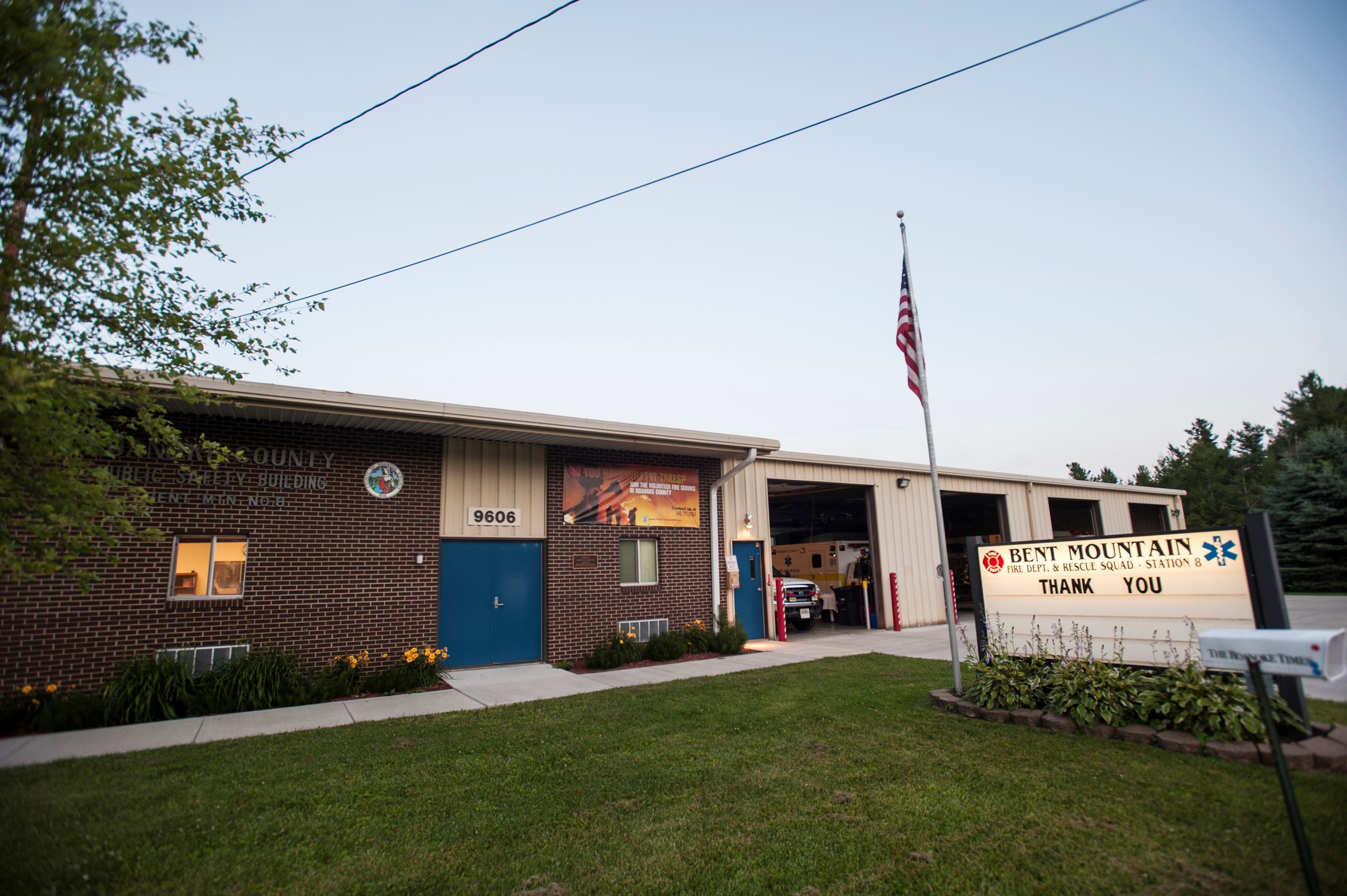 Bent Mountain Fire & Rescue Station #8