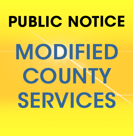 Modified County Services 3-18-20
