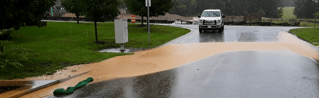 Erosion Sediment Banner