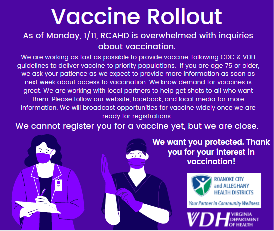 RCAHD Vaccine Rollout
