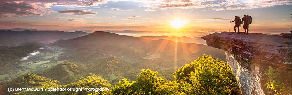 McAfee Knob c Brent McGuirt Banner