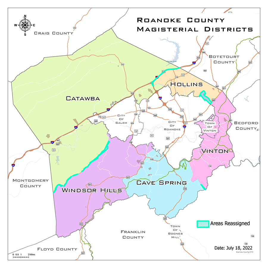 Magisterial Districts 2022 BOS Website