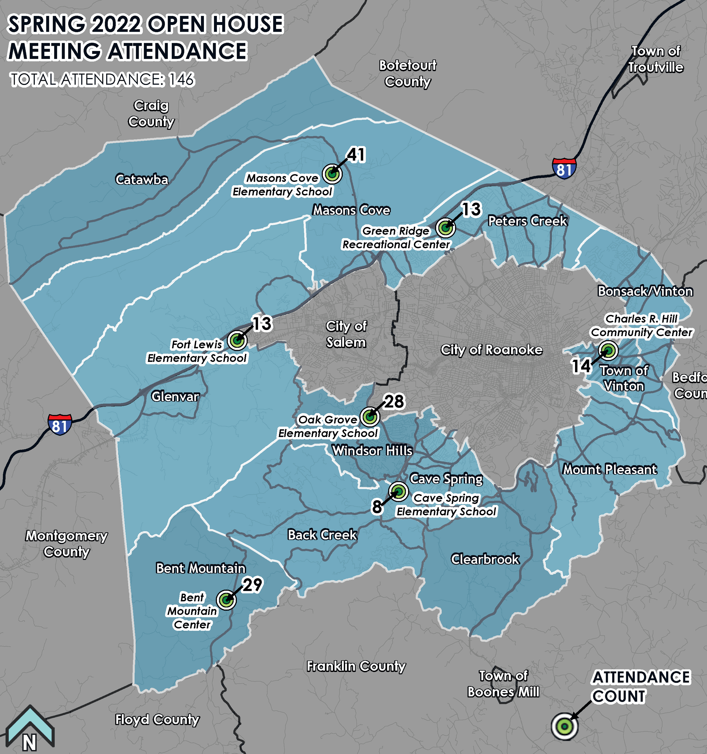 Spring 2022 Attendance