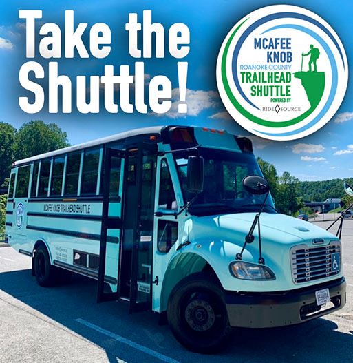 Take The Shuttle to McAfee Knob Spotlight