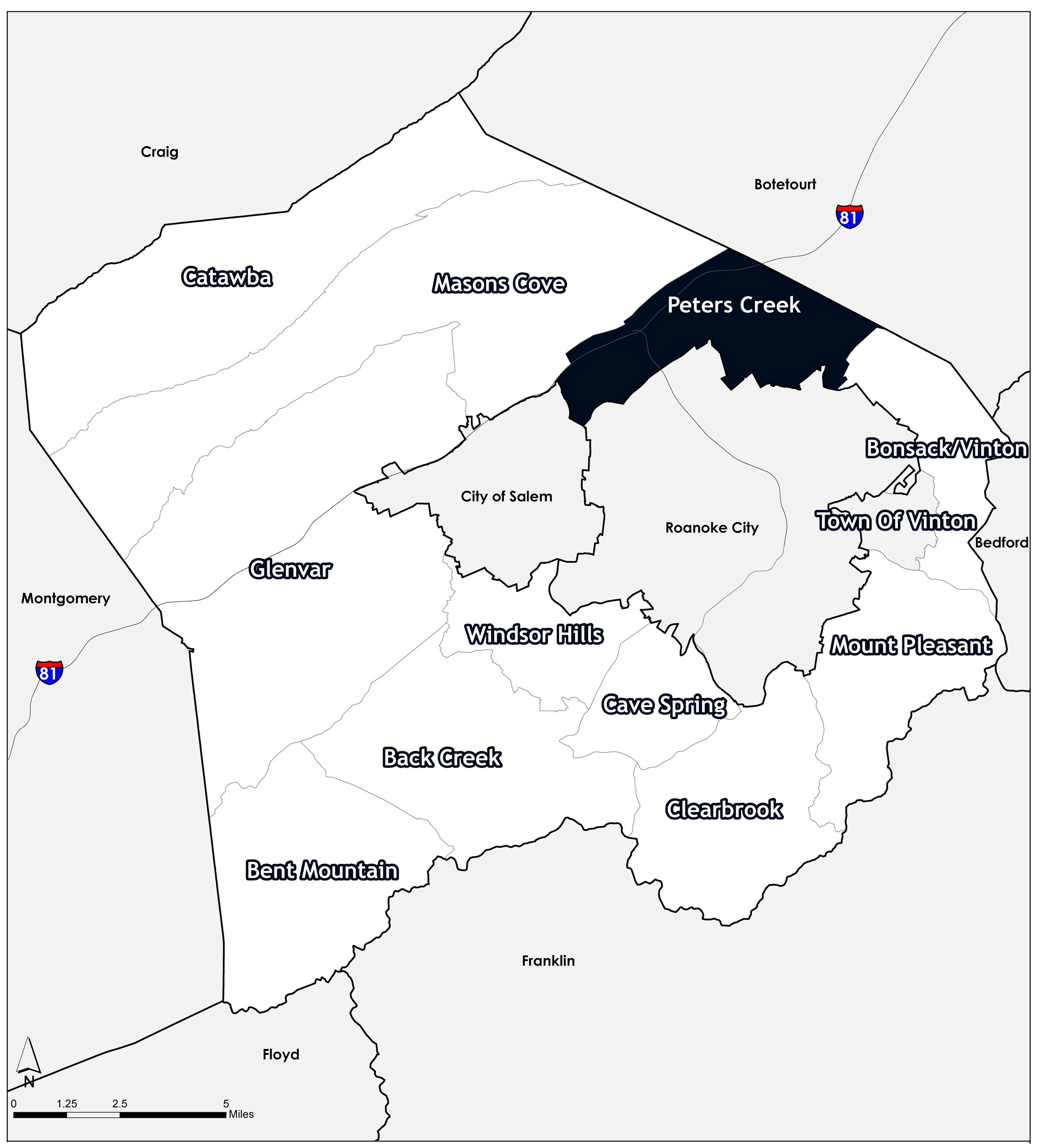 Peters Creek CPA Basemap