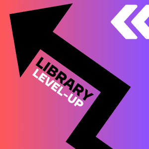 Library Level-Up Logo