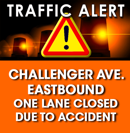 Traffic Alert Challenger Ave 8-26-24