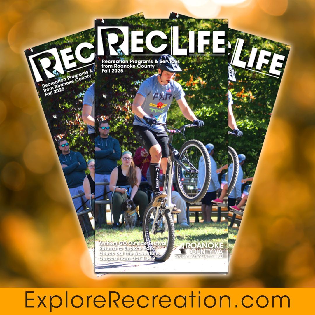 Cover of RecLife fall 2025 brochure 