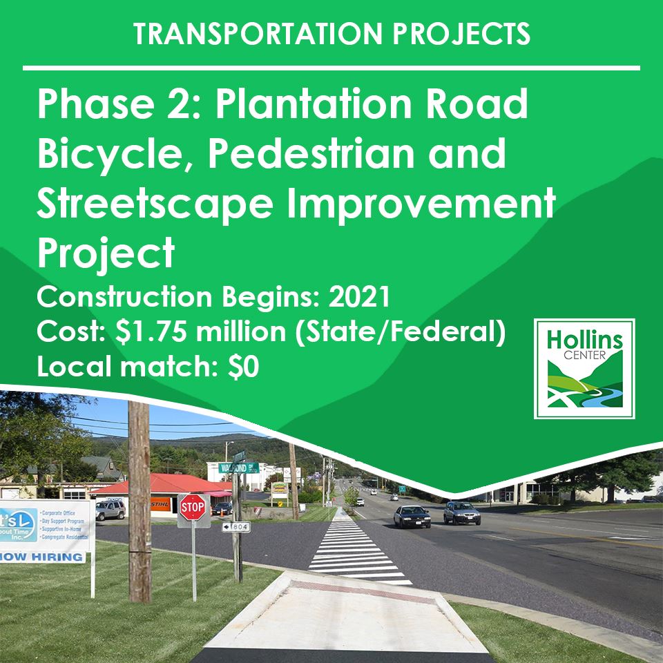 Phase 2 Plantation Road Bicycle Pedestrian and Streetscape Improvement Project
