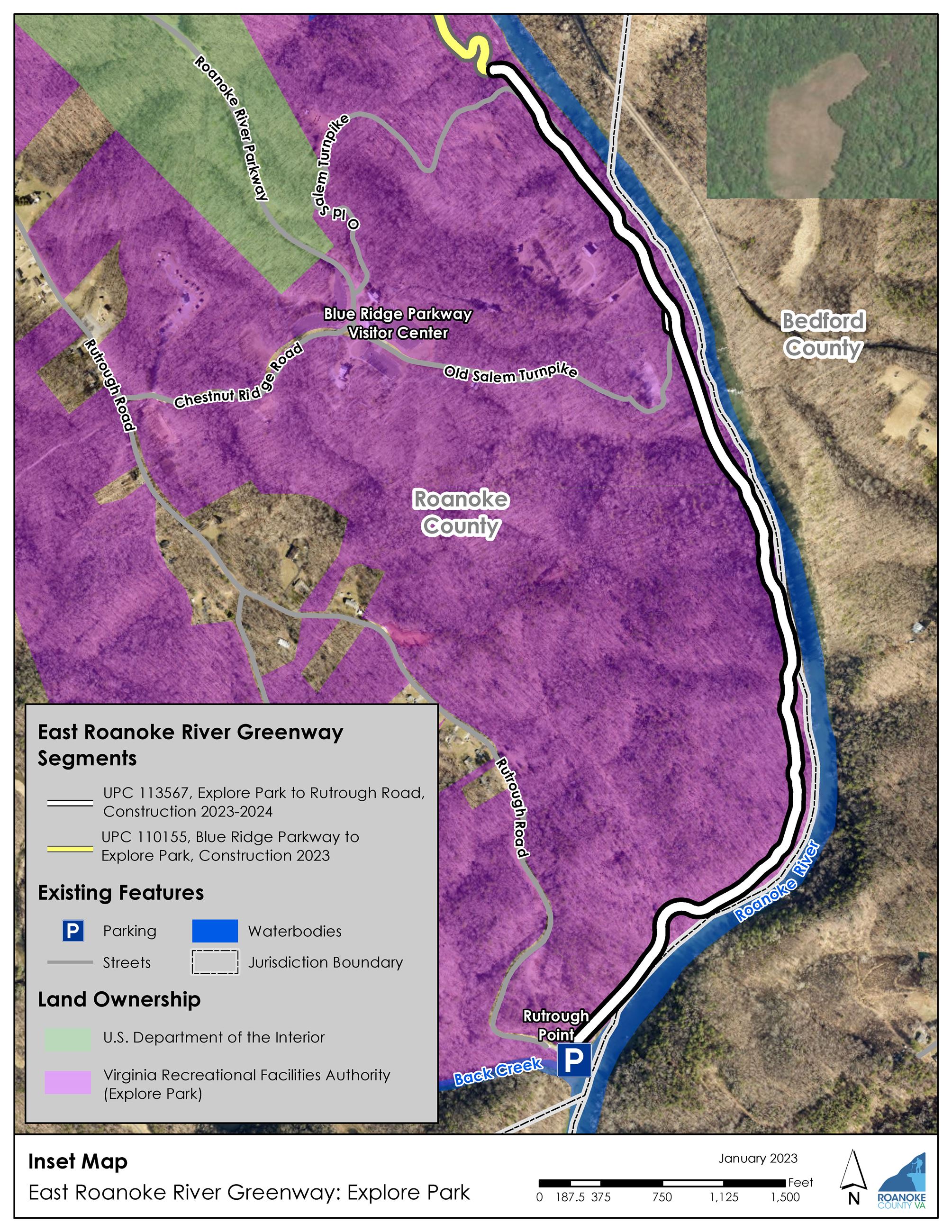 EP Greenway Inset Map  Opens in new window
