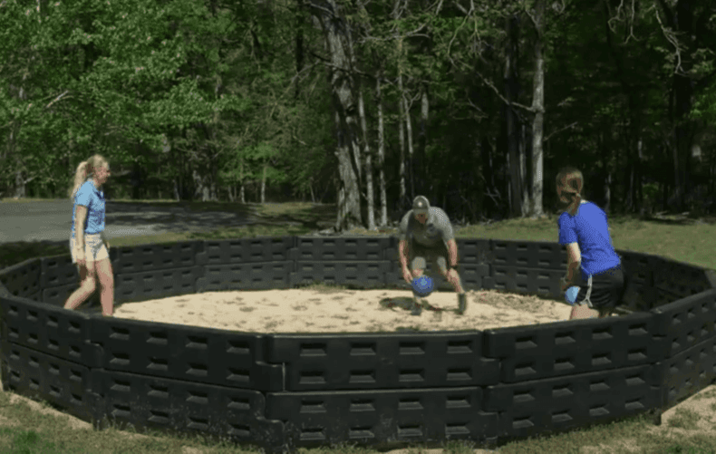 Gaga Ball at Camp Roanoke