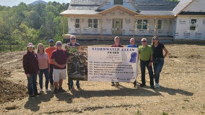 Stormwater Clean Award for Vintage Builders