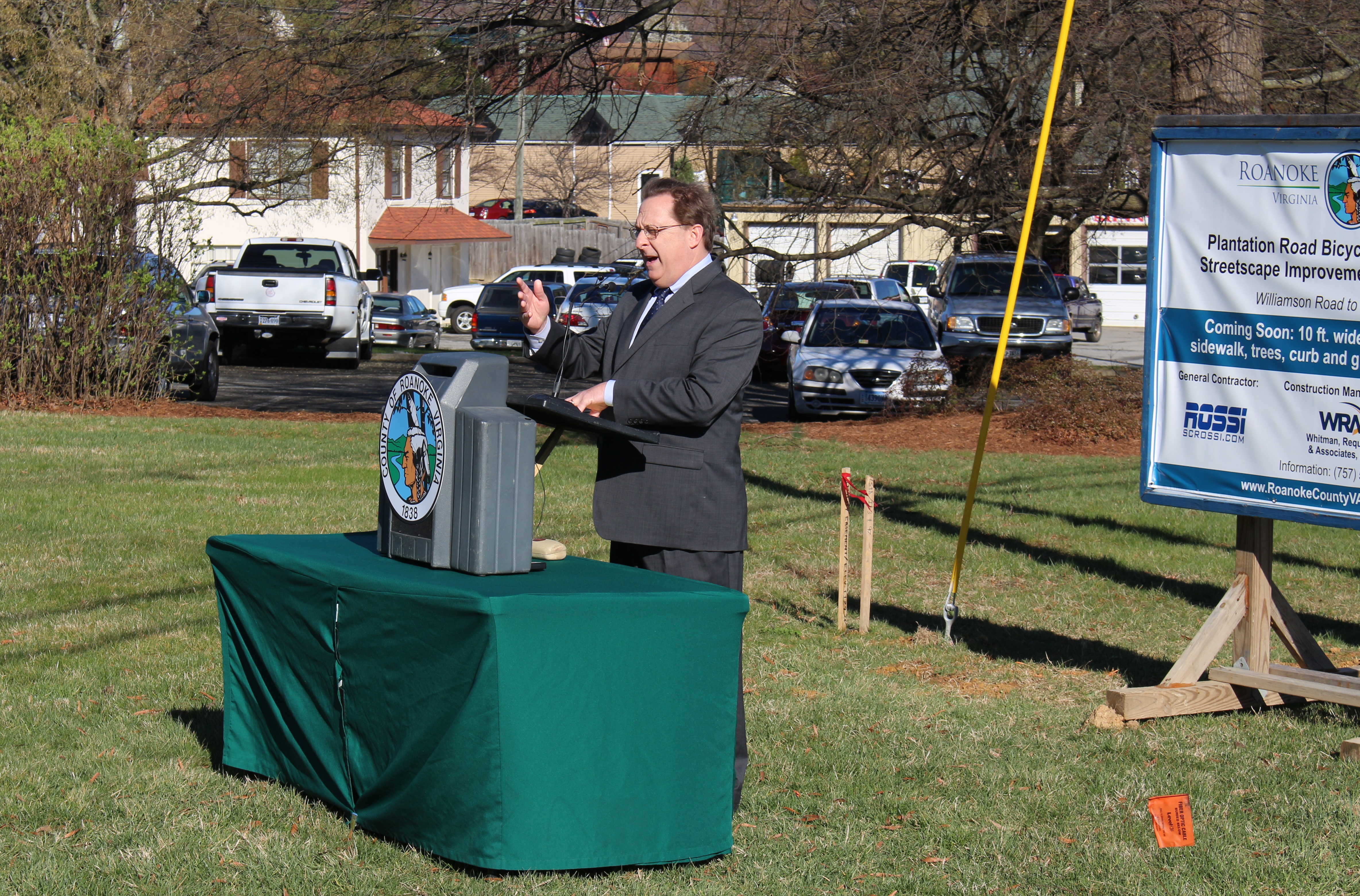 Plantation Road Groundbreaking - 3/8/2017