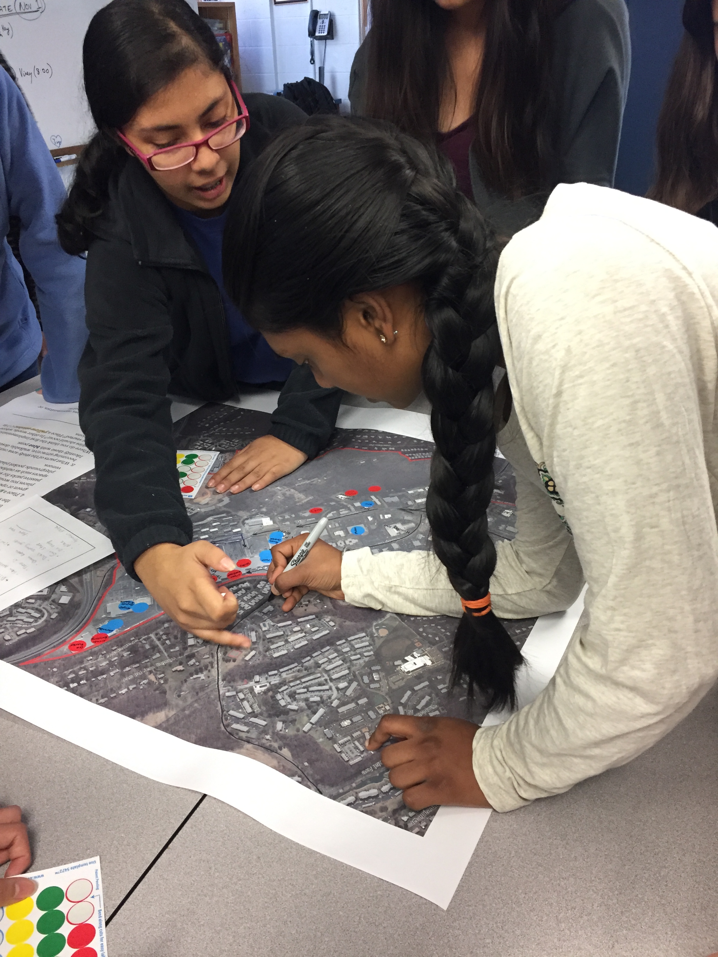 Burton Center High School Students