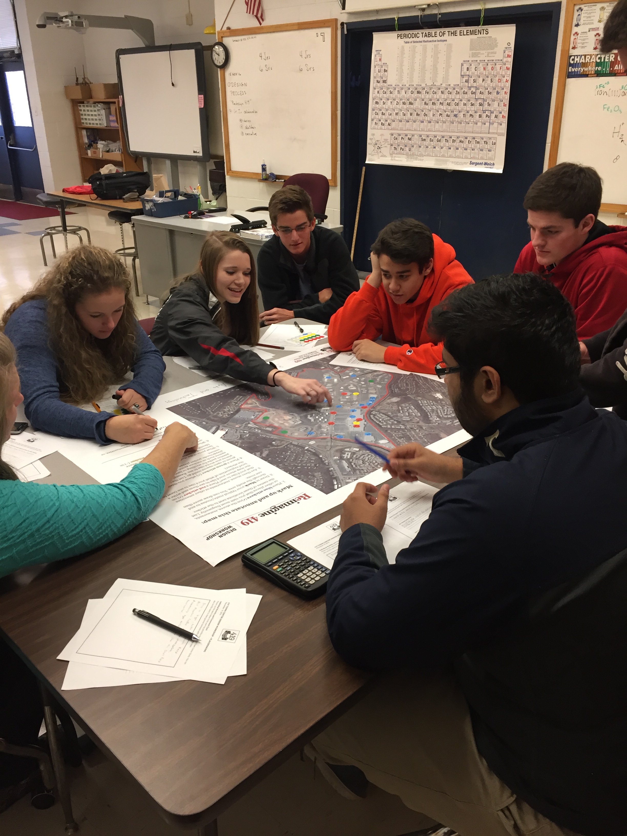 Burton Center High School Students