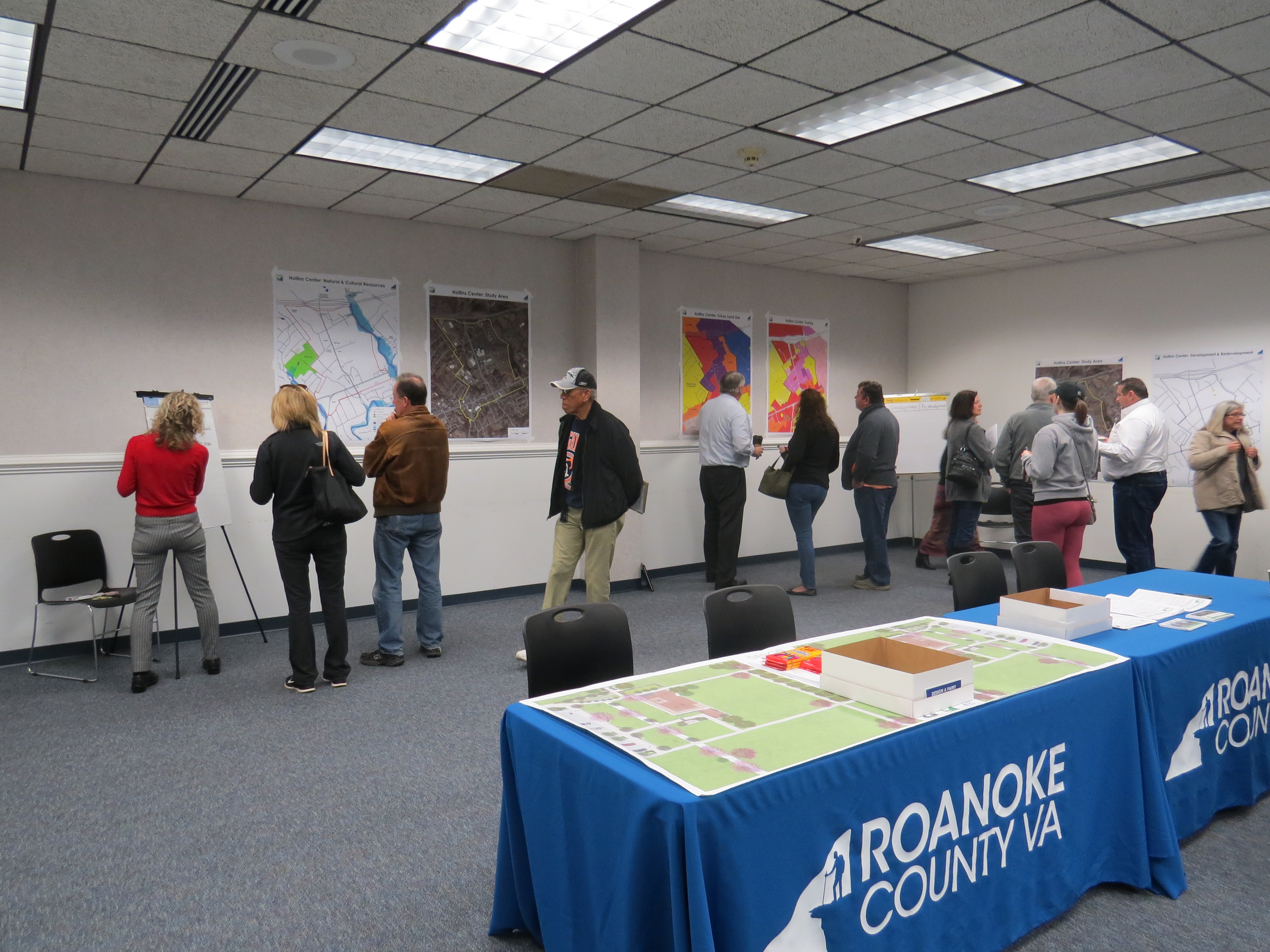 Hollins Center Community Meeting - March 2018