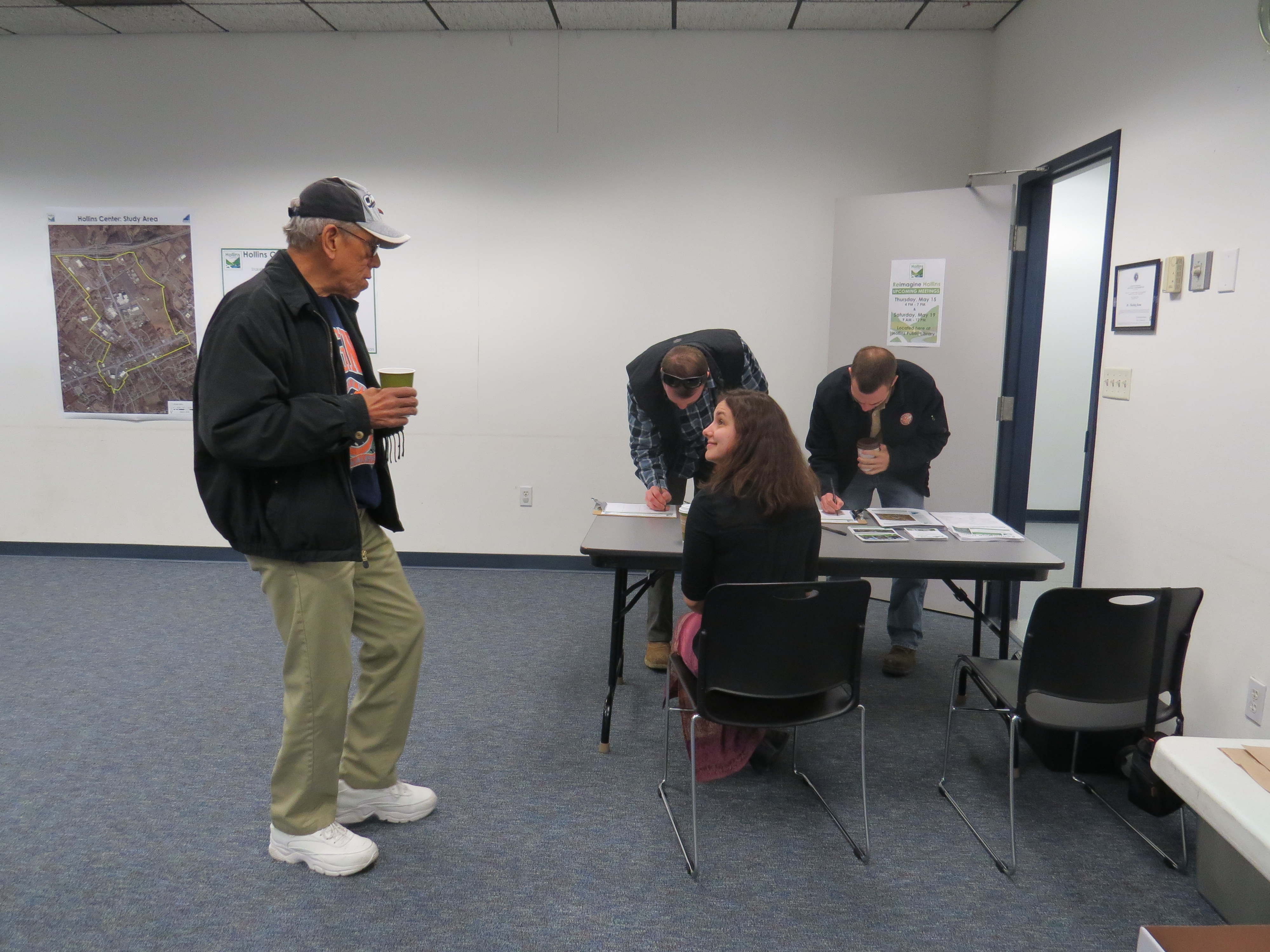 Hollins Center Community Meeting - March 2018