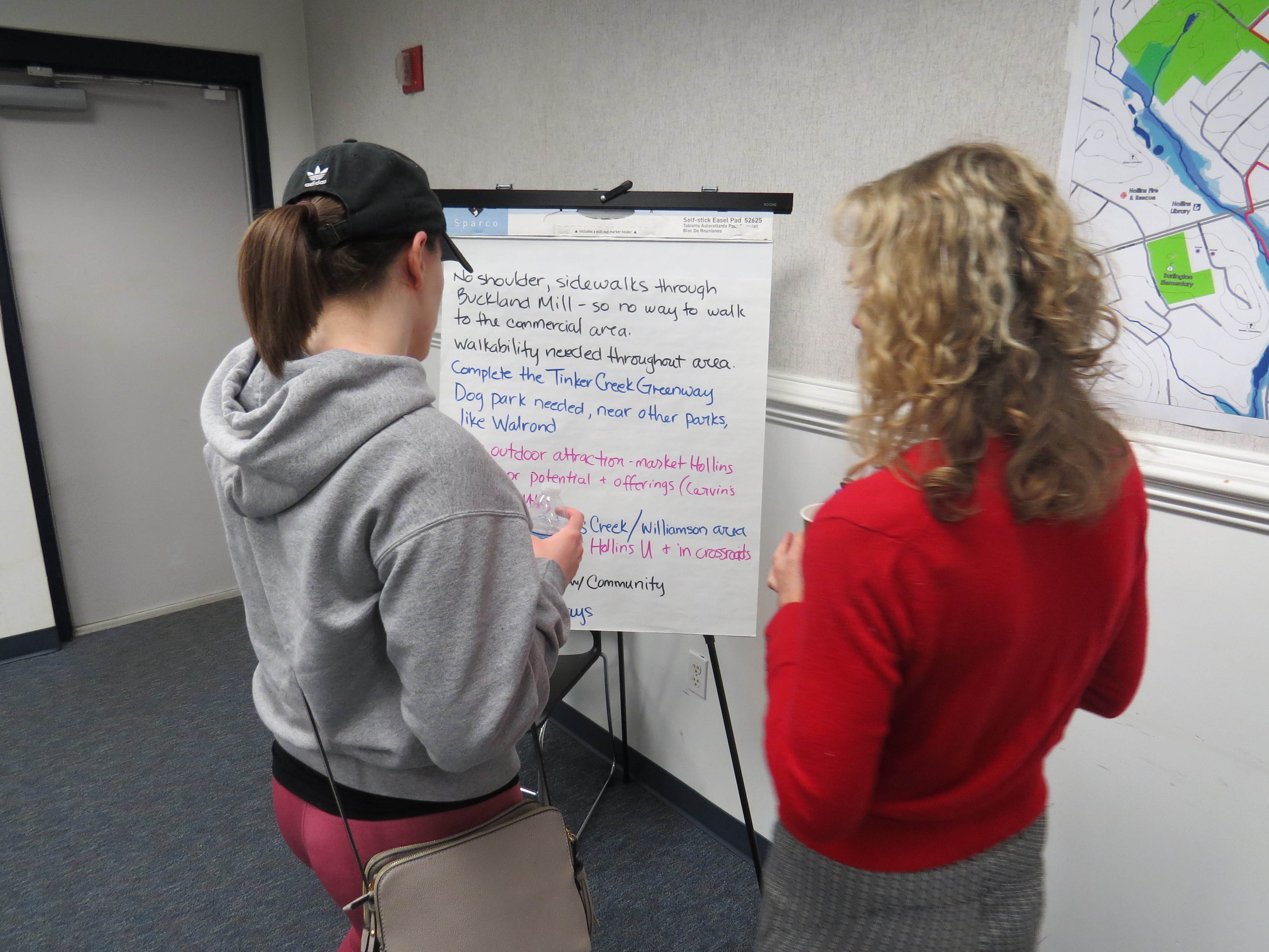 Hollins Center Community Meeting - March 2018