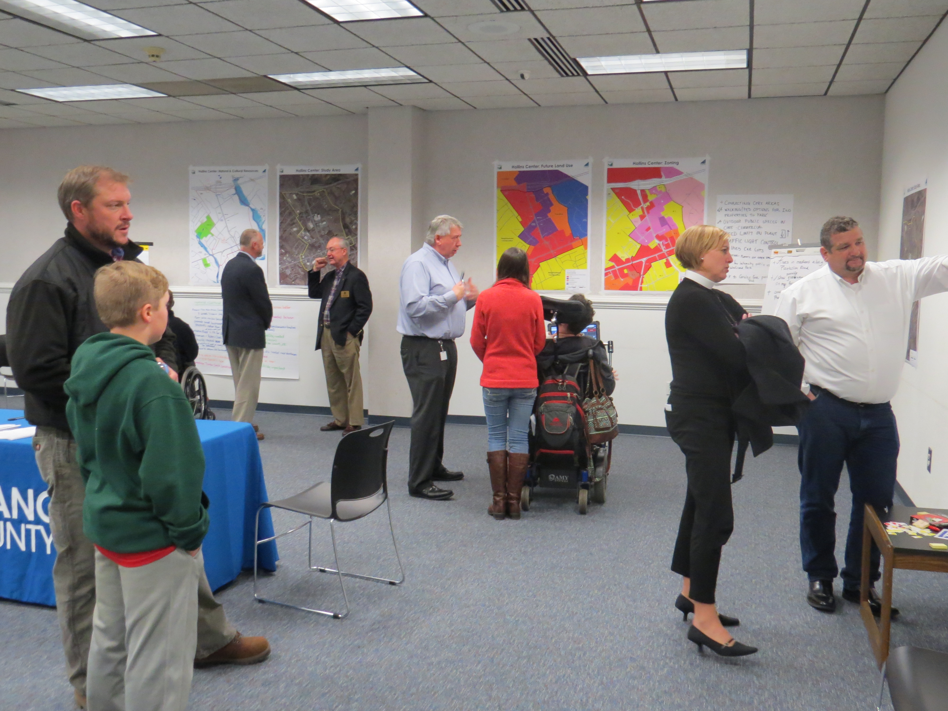 Hollins Center Community Meeting - March 2018