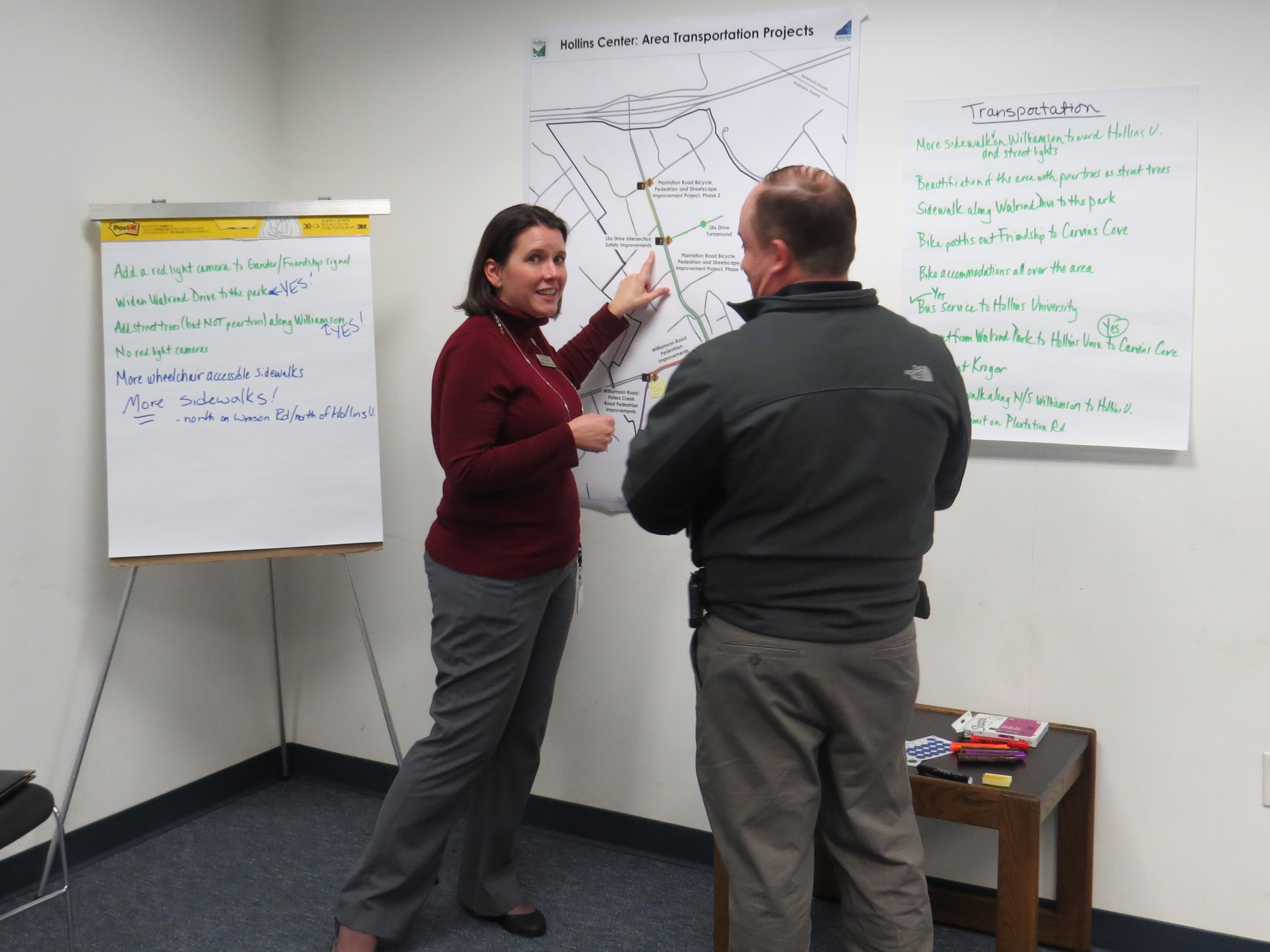 Hollins Center Community Meeting - March 2018