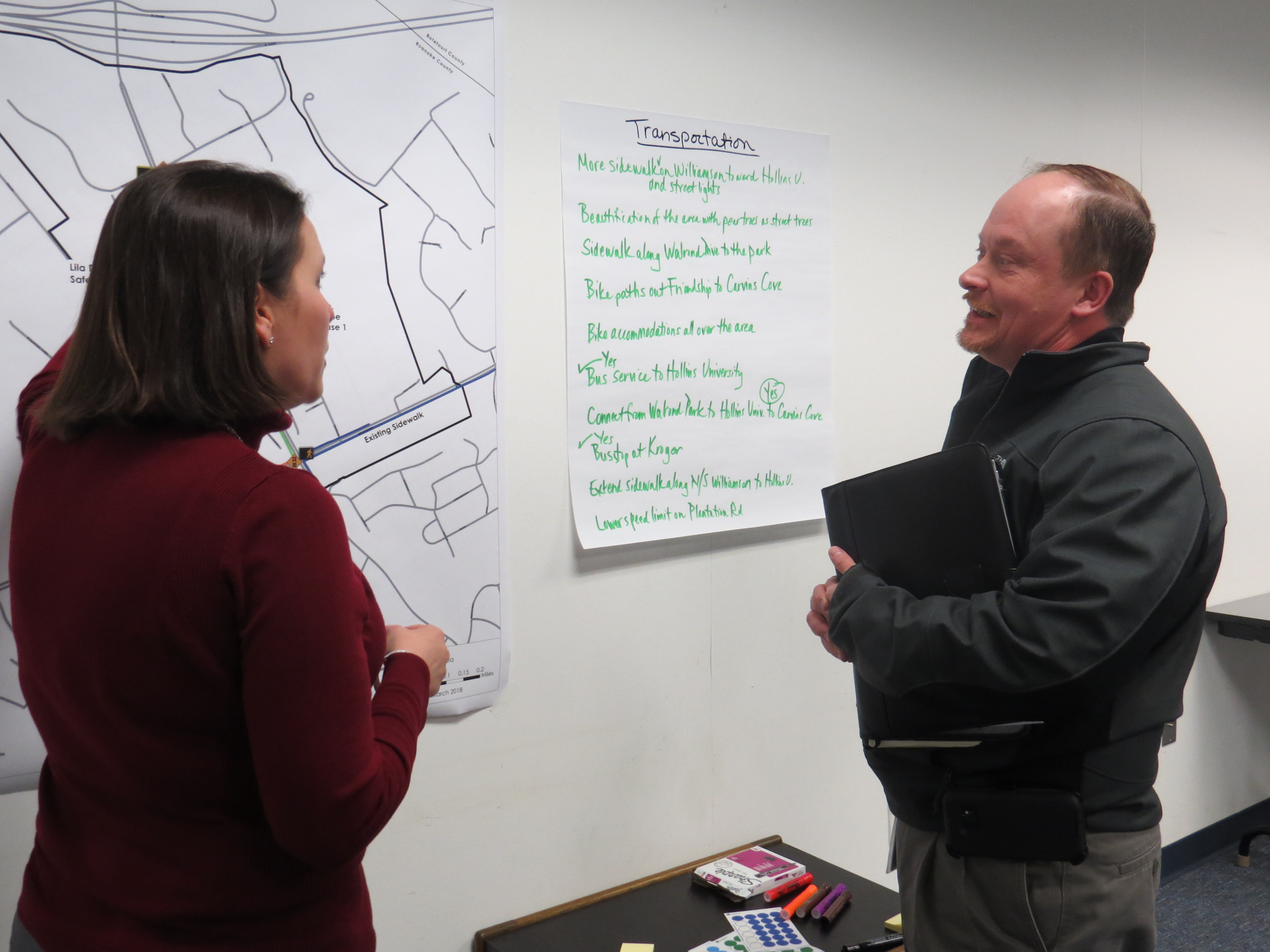 Hollins Center Community Meeting - March 2018