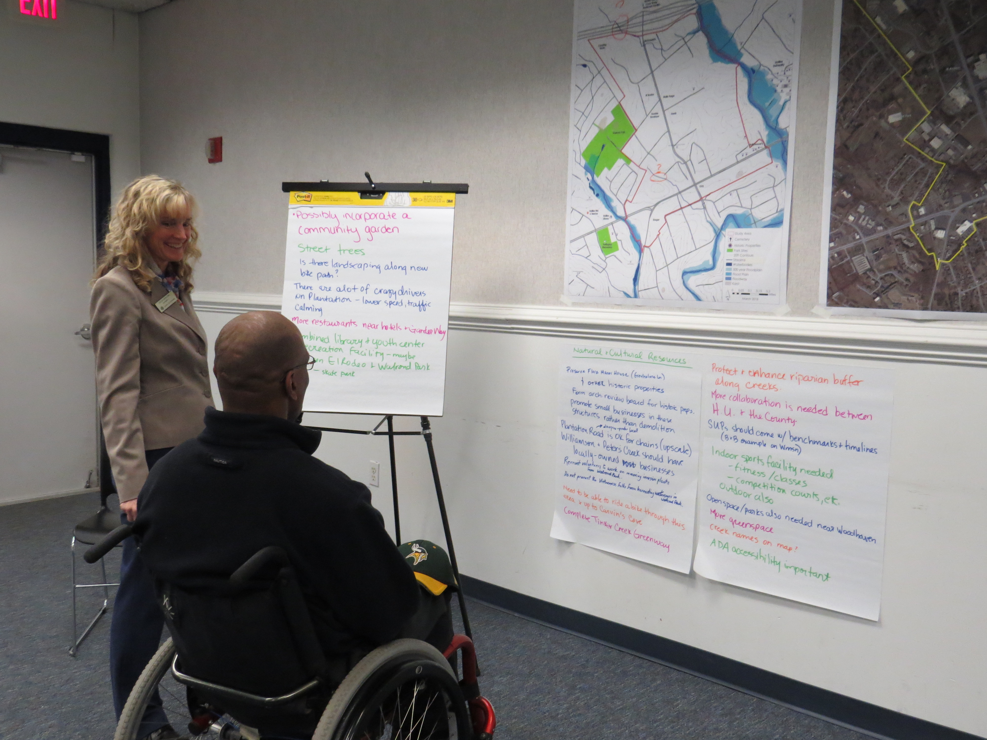 Hollins Center Community Meeting - March 2018