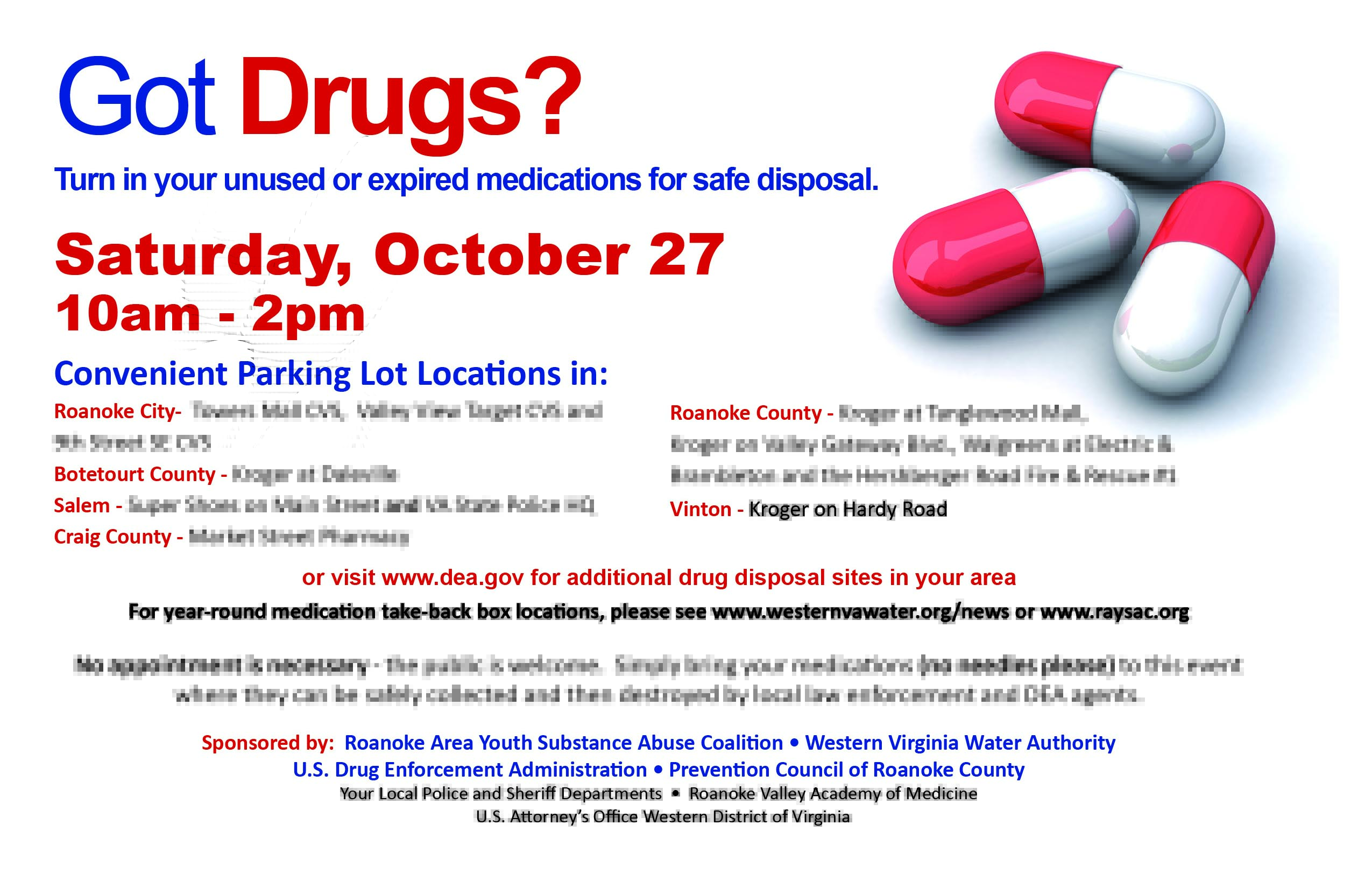 Drug Take Back Day