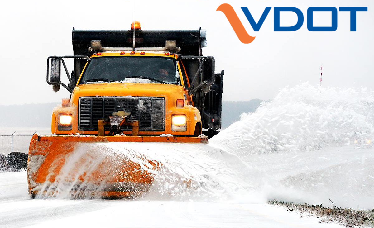 VDOT Logo and Snow Plow